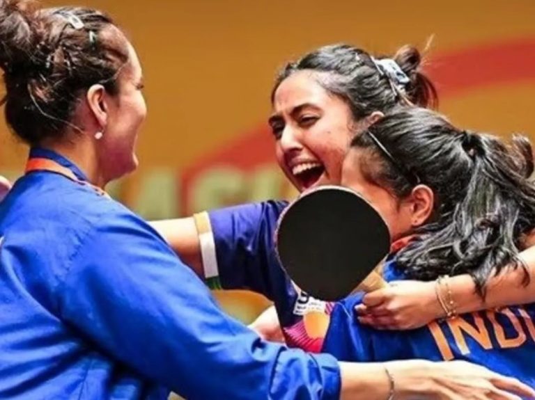 भारतीय महिला टेबल टेबल टीम ने बनाया इतिहास: एशियन टेबल टेनिस चैंपियनशिप में पहला मेडल