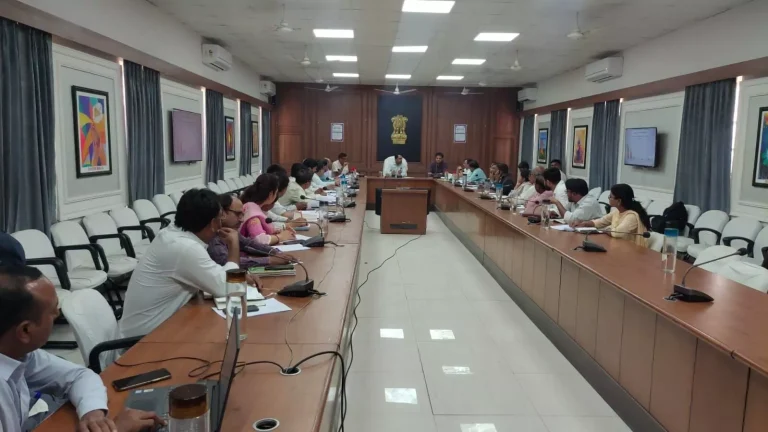 मुख्यमंत्री जल स्वावलम्बन अभियान 2.0 की समीक्षा बैठक आयोजित