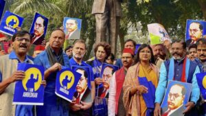 भीमराव आंबेडकर के अपमान पर बिहार में सियासी पारा गरम
